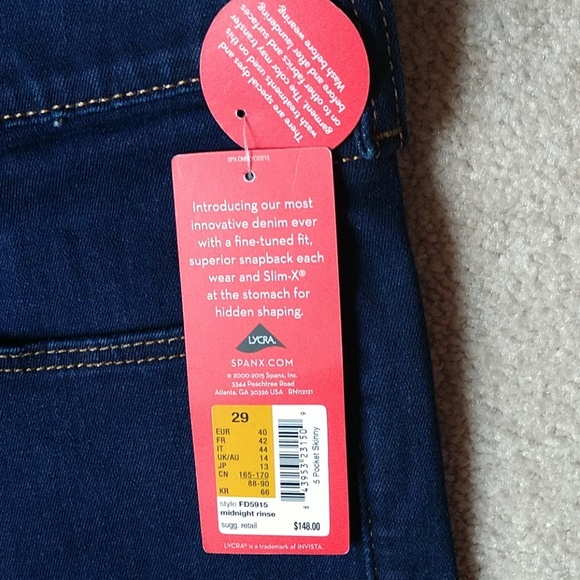 *Spanx 5-Pocket Skinny Jeans!!* - Picture 6 of 8